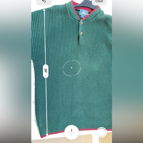 Woolrich Men’s Chunky Sweater Leather‎ Buttons Size Large - Picture 8 of 9